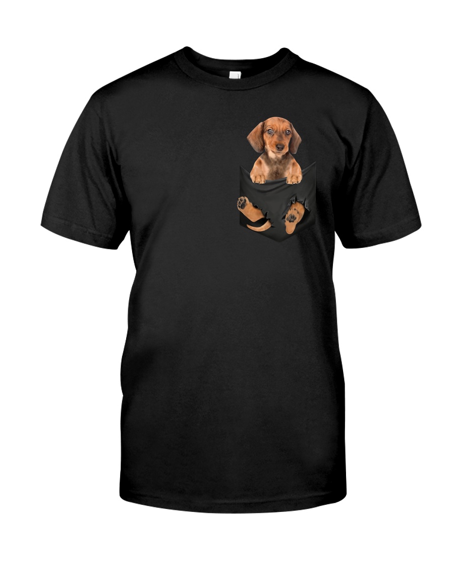 Dachshund in Pocket Classic T-Shirt