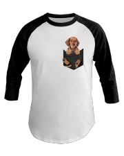 Dachshund in Pocket Baseball Tee thumbnail
