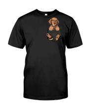 Dachshund in Pocket Premium Fit Mens Tee thumbnail