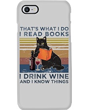CAT- I KNOW THINGS Phone Case tile