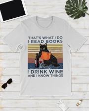 CAT- I KNOW THINGS Classic T-Shirt lifestyle-mens-crewneck-front-17