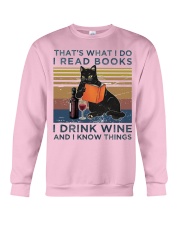 CAT- I KNOW THINGS Crewneck Sweatshirt tile