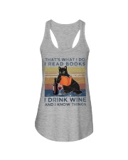 CAT- I KNOW THINGS Ladies Flowy Tank tile