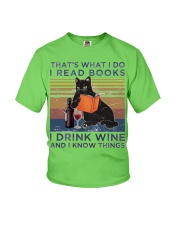 CAT- I KNOW THINGS Youth T-Shirt tile