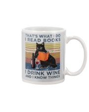 CAT- I KNOW THINGS Mug tile