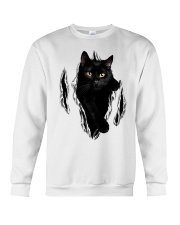 Black Cat Crewneck Sweatshirt tile