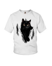 Black Cat Youth T-Shirt tile