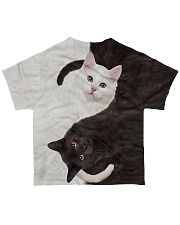 Cat Yin Yang All-over T-Shirt back