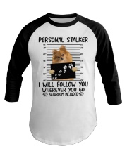 Pomeranian 1 Baseball Tee tile