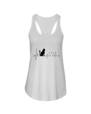 Beat Cat Ladies Flowy Tank tile