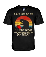 Dont Piss Me Off V-Neck T-Shirt tile
