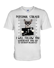 Chihuahua V-Neck T-Shirt tile