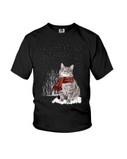 Cat Xmas Youth T-Shirt tile