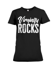 Official Virginity Rocks T Shirt Premium Fit Ladies Tee thumbnail