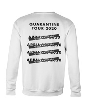 Quaranstream by Ryan Bock Shirt Crewneck Sweatshirt back