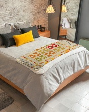 Duck Sherpa Fleece Blanket - 50" x 60" aos-sherpa-fleece-blanket-lifestyle-front-01