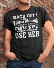 This Trophy Husband - Funny Gift for Him on Valentine's Day and Anniversary Classic T-Shirt apparel-classic-tshirt-lifestyle-26