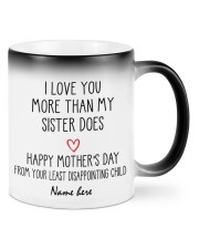 Love You - Custom Name Mother's Day Gift for Mom - Funny Personalized Color Changing Mug front