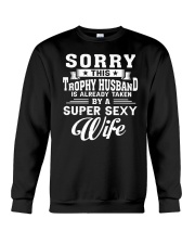 This Trophy Husband - Funny Gift for Him on Valentine's Day and Anniversary Crewneck Sweatshirt tile