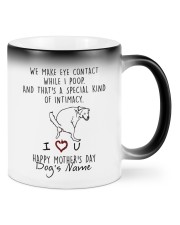 A Special Kind Of Intimacy Mother's Day - Funny Personalized Gift for Dog Lover Dog Mom on Mother’s Day Color Changing Mug front