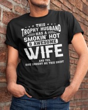This Trophy Husband - Funny Gift for Him on Valentine's Day and Anniversary Classic T-Shirt apparel-classic-tshirt-lifestyle-26