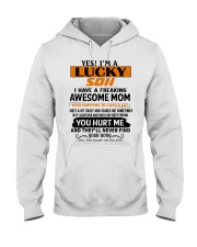 Yes i'm a lucky son Hooded Sweatshirt thumbnail