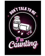 Don't talk to me I'm Counting 11x17 Poster thumbnail