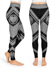 Love Bicycle 3D Pattern Print High Waist Leggings High Waist Leggings front