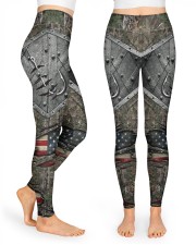 Fishing Hook American Flag High Waist Leggings front