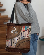 Chiropractor Respect Caring Courage All-over Tote aos-all-over-tote-lifestyle-front-09
