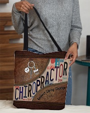 Chiropractor Respect Caring Courage All-over Tote aos-all-over-tote-lifestyle-front-10