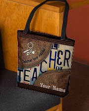 Custom Name Teacher Love Inspire All-over Tote aos-all-over-tote-lifestyle-front-02