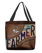 Farmer Love Inspire All-over Tote front