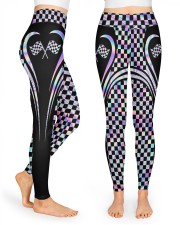 Racing Girl High Waist Leggings front
