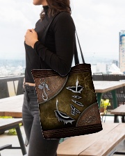 Fishing Hook For Fishing Lovers All-over Tote aos-all-over-tote-lifestyle-front-04