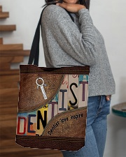 Dentist love inspire All-over Tote aos-all-over-tote-lifestyle-front-09