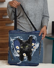 Black Cat Daisy Jean For Cat Lovers Tote Bag All-over Tote aos-all-over-tote-lifestyle-front-10