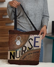 Nurse Respect Caring Courage All-over Tote aos-all-over-tote-lifestyle-front-10