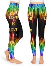 Love Is Love High Waist Leggings front