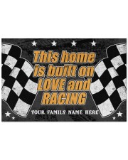 This home is built on love and racing Doormat 22.5" x 15" front