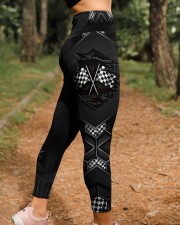 Racing Carbon Flag Crack High Waist Leggings aos-high-waist-leggings-lifestyle-21