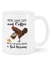 Cock And Coffee Mug front