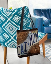 Cat Mom Favourite People Bag All-over Tote aos-all-over-tote-lifestyle-front-01
