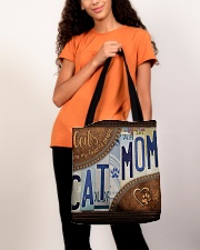 Cat Mom Favourite People Bag All-over Tote aos-all-over-tote-lifestyle-front-06