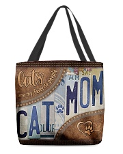 Cat Mom Favourite People Bag All-over Tote front