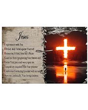Jesus Forgiveness 17x11 Poster front