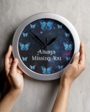 Always Missing You Wall Clock aos-wall-clock-lifestyle-front-04