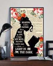 Reading Is Not A Pastime 11x17 Poster lifestyle-poster-2
