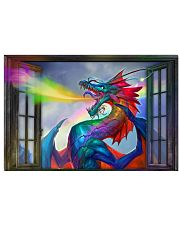Lgbt Dragon Window 17x11 Poster front