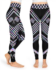 Racing Girl High High Waist Leggings front